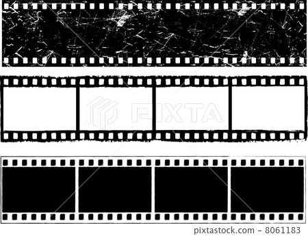 Grunge film strips 8061183