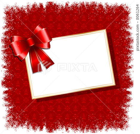 christmas gift label background - Stock Illustration [8061264] - PIXTA