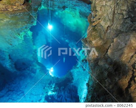 Underground lake in Longquan cave (third hall) Underground lake in Longquan cave (third hall) 8062245