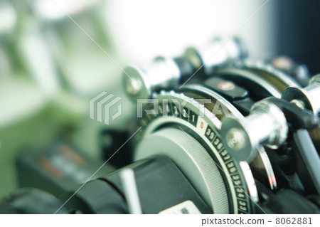 16 mm film editing frame number counter 8062881