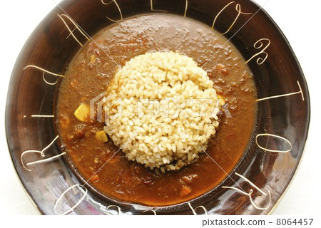 Brown rice curry 8064457