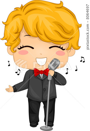 Little Boy Singing 8064697