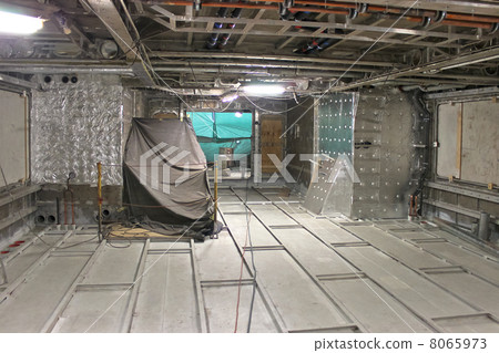 Compartment of the ship under construction 8065973