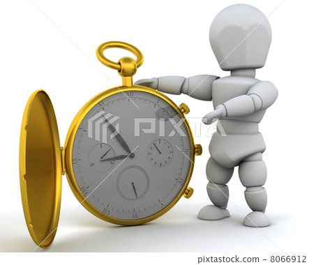 man with classic pocket watch 8066912