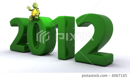 Tortoise Bringing the new year in 8067185
