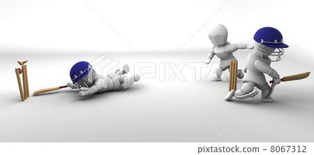 men playing cricket 8067312
