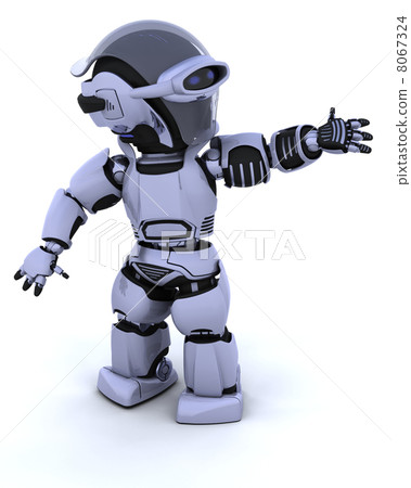 cute robot cyborg 8067324