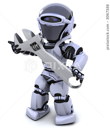 robot and adjustable wrench robot and adjustable wrench 8067886