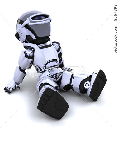 robot relaxing 8067898