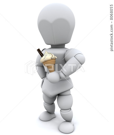 man eating an icecream man eating an icecream 8068055