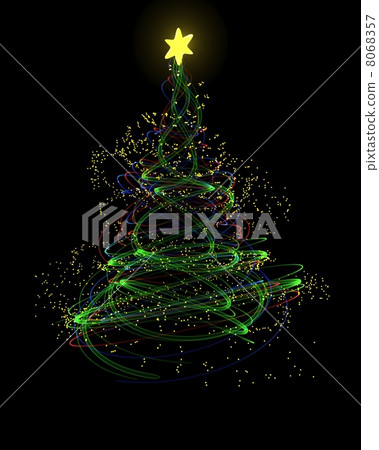 Neon Christmas Tree Concept Neon Christmas Tree Concept 8068357