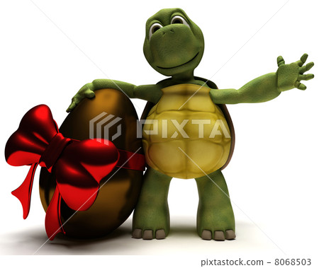 Tortoise with an ester egg Tortoise with an ester egg 8068503