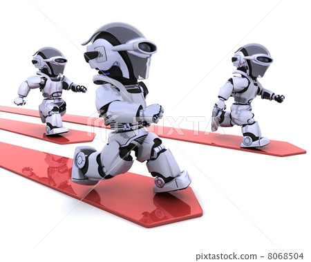 Robots leading the race 8068504