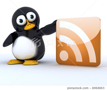 Glossy Penguin Character Glossy Penguin Character 8068663