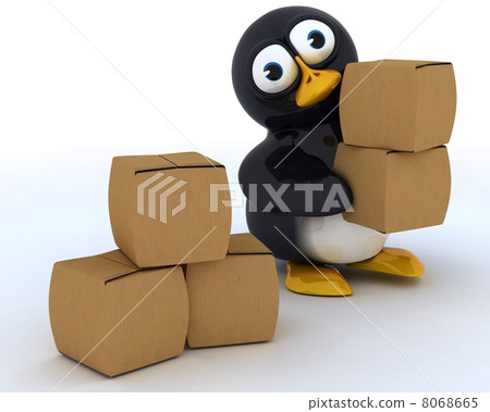Glossy Penguin Character Glossy Penguin Character 8068665