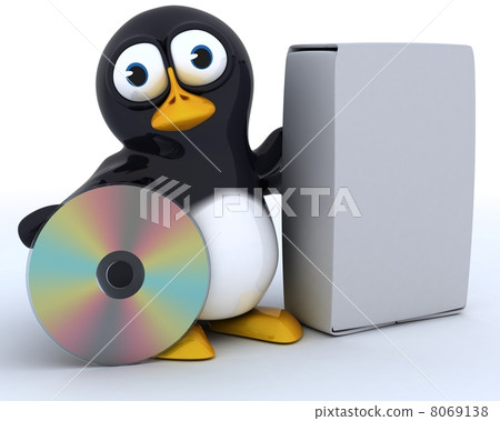 Glossy Penguin Character Glossy Penguin Character 8069138