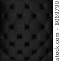 Sepia picture of genuine black leather upholstery  8069790
