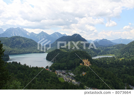 Hohenschwangau的風景 Hohenschwangau的風景 8073664