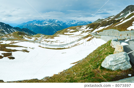 Alps summer panorama. 8073897