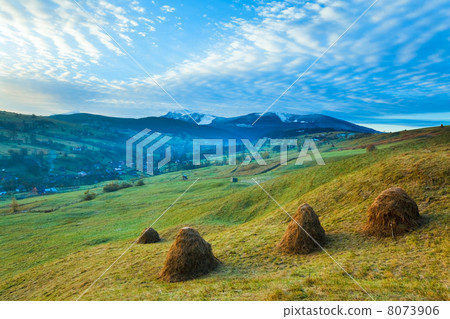 Daybreak in mountain 8073906