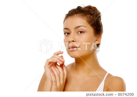 Girl with olive skin 8074200