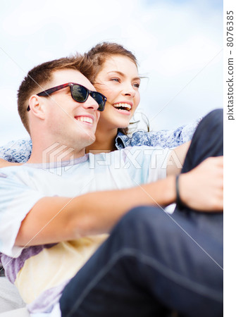teenagers hanging out outside 8076385