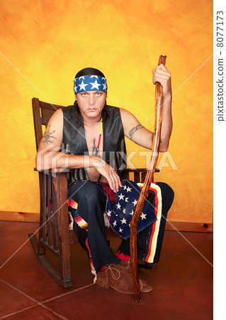 Native American man 8077173