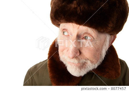 Russian Man in Fur Cap Russian Man in Fur Cap 8077457