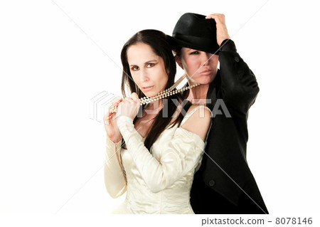 Female Couple as Bride and Groom Female Couple as Bride and Groom 8078146