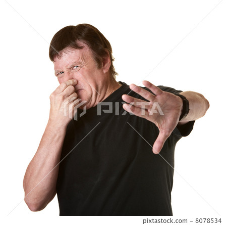 Man Pinches His Nose Man Pinches His Nose 8078534