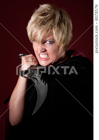 Vampire Woman with Athame Vampire Woman with Athame 8078576