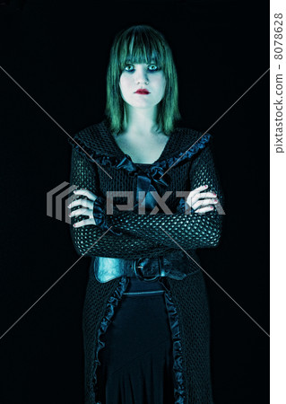 Scary Young Woman 8078628