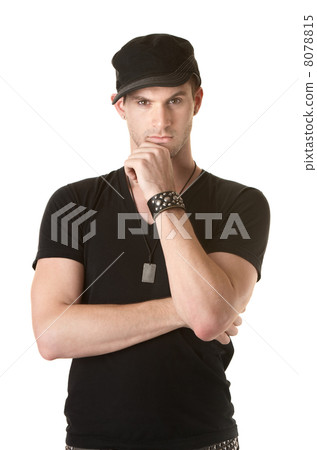 Suspicious Young Man 8078815