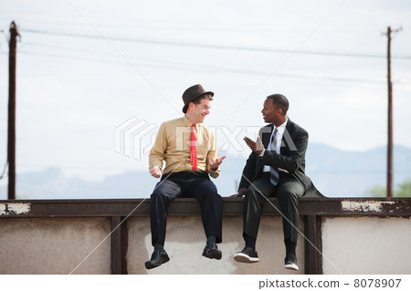 Talking and Sitting on a Wall Talking and Sitting on a Wall 8078907