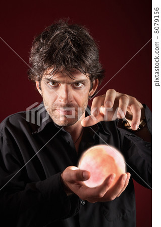 Soothsayer With Crystal Ball 8079156