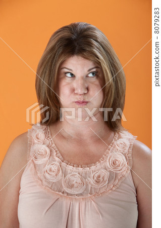 Tightlipped Woman 8079283