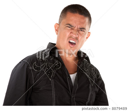 Angry Hispanic Man Angry Hispanic Man 8079489