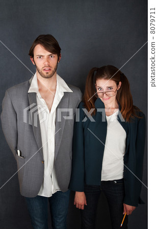 Uncomfortable Couple 8079711