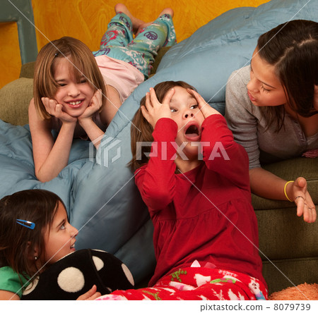 Shocked Little Girl 8079739