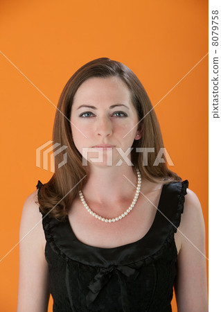 Woman Squints Eyes 8079758