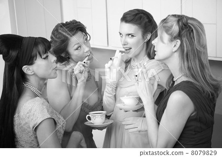 Women Smoking Cigarette 8079829
