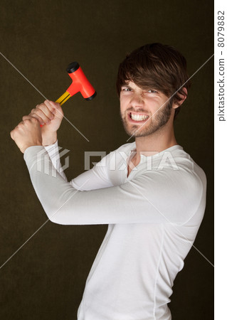 Tough Handy Man With Mallet Tough Handy Man With Mallet 8079882
