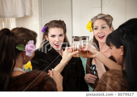 Women Toasting Women Toasting 8079927