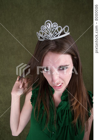 Disgusted Young Woman Disgusted Young Woman 8080086