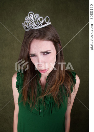Pretty Young Woman Pouts Pretty Young Woman Pouts 8080150