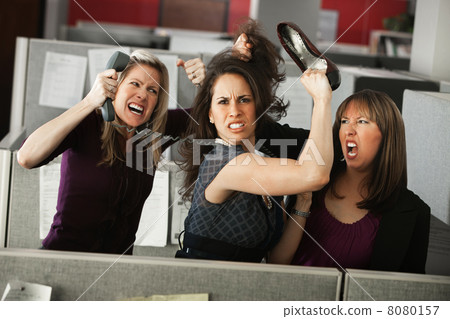 Three Women Quarreling Three Women Quarreling 8080157