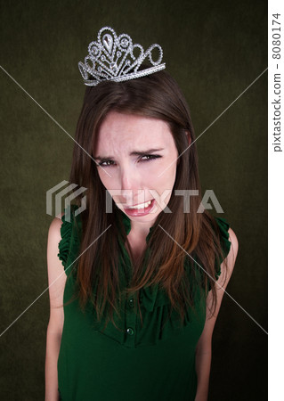Tearful Young Woman 8080174