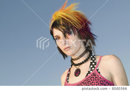 Young Punk Woman 8080366