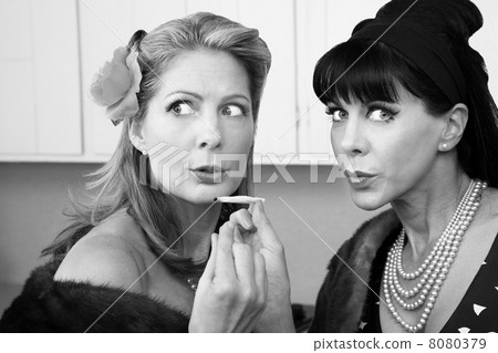 Women Smoking Up Weed 8080379