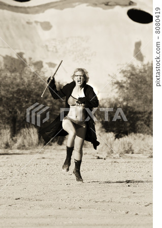 Science Fiction Model Attacking with Stick 8080419